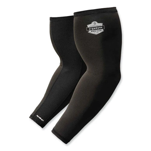 Chill-its 6690 Performance Knit Cooling Arm Sleeve, Polyester/spandex, Medium, Black, 2 Sleeves, Ships In 1-3 Business Days - Image 1
