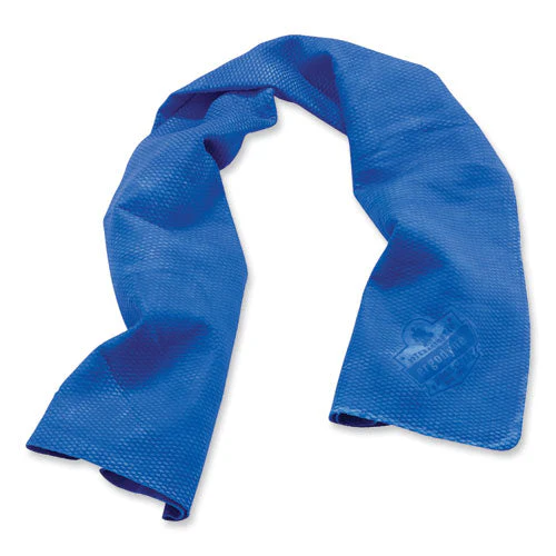 Chill-its 6602 Evaporative Pva Cooling Towel, 29.5 X 13, One Size Fits Most, Pva, Blue, 50/pack, Ships In 1-3 Business Days - Image 1
