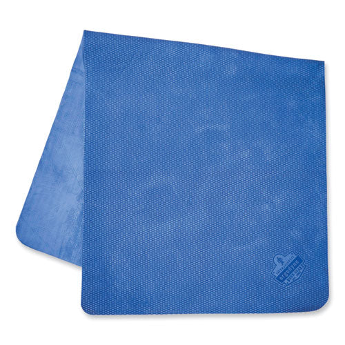 Chill-its 6601 Economy Evaporative Pva Cooling Towel, 29.5 X 13, One Size Fits Most, Pva, Blue, Ships In 1-3 Business Days - Image 3