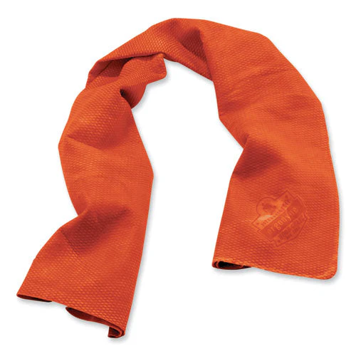 Chill-its 6602 Evaporative Pva Cooling Towel, 29.5 X 13, One Size Fits Most, Pva, Orange, Ships In 1-3 Business Days - Image 1