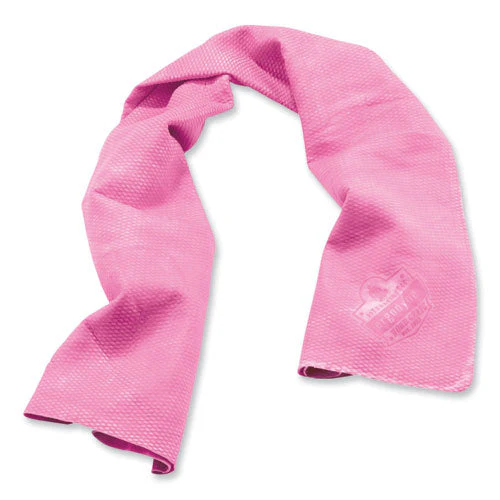 Chill-its 6602 Evaporative Pva Cooling Towel, 29.5 X 13, One Size Fits Most, Pva, Pink, Ships In 1-3 Business Days - Image 1