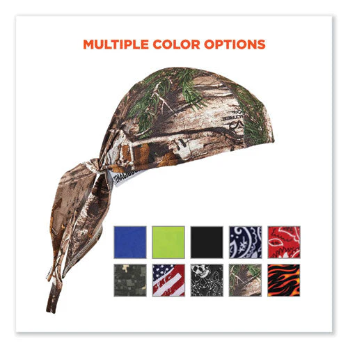 Chill-its 6615 High-performance Bandana Doo Rag W/terry Cloth Sweatband, One Size, Realtree Xtra, Ships In 1-3 Business Days - Image 2