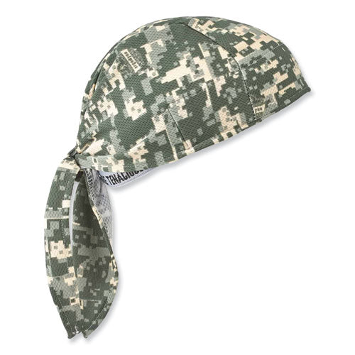 Chill-its 6615 High-perform Bandana Doo Rag With Terry Cloth Sweatband, One Size Fits Most, Camo, Ships In 1-3 Business Days - Image 1