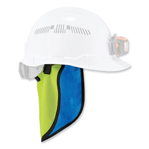 Chill-its 6670ct Cooling Hard Hat Neck Shade - Pva, 14.75 X 10.5, Lime, Ships In 1-3 Business Days - Image 1