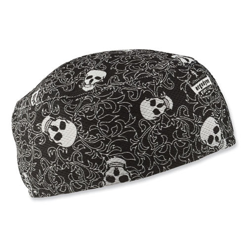 Chill-its 6630 High-performance Terry Cloth Skull Cap, Polyester, One Size Fits Most, Skulls, Ships In 1-3 Business Days - Image 1