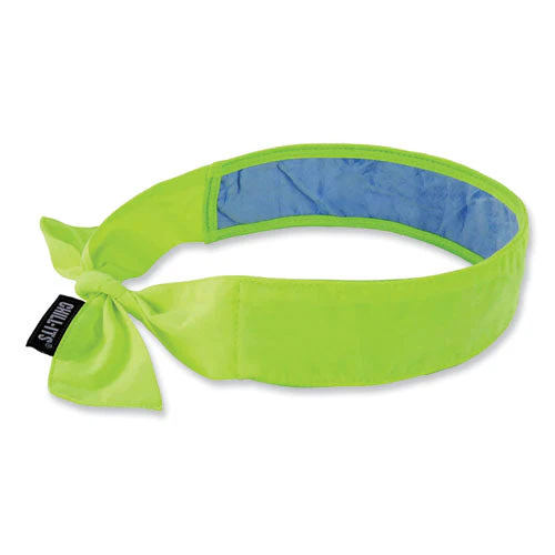Chill-its 6700ct Cooling Bandana Pva Tie Headband, One Size Fits Most, Lime, Ships In 1-3 Business Days - Image 1