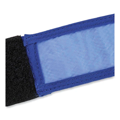 Chill-its 6705ct Cooling Pva Hook And Loop Bandana Headband, One Size Fits Most, Solid Blue, Ships In 1-3 Business Days - Image 3