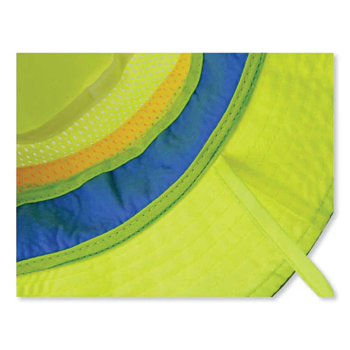 Chill-its 8935ct Hi-vis Pva Ranger Sun Hat, Large/x-large, Lime, Ships In 1-3 Business Days - Image 2