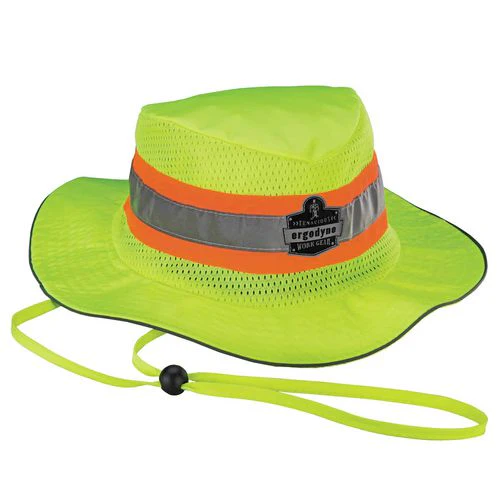 Chill-its 8935ct Hi-vis Pva Ranger Sun Hat, Polyester/pva, 2x-large/3x-large, Lime, Ships In 1-3 Business Days - Image 1