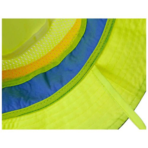 Chill-its 8935ct Hi-vis Pva Ranger Sun Hat, Polyester/pva, 2x-large/3x-large, Lime, Ships In 1-3 Business Days - Image 2