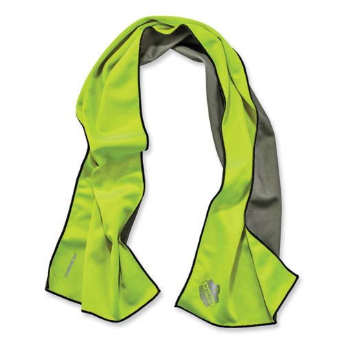 Chill-its 6602mf Evaporative Microfiber Cooling Towel, 40.9 X 9.8, One Size, Microfiber, Lime, Ships In 1-3 Business Days - Image 1