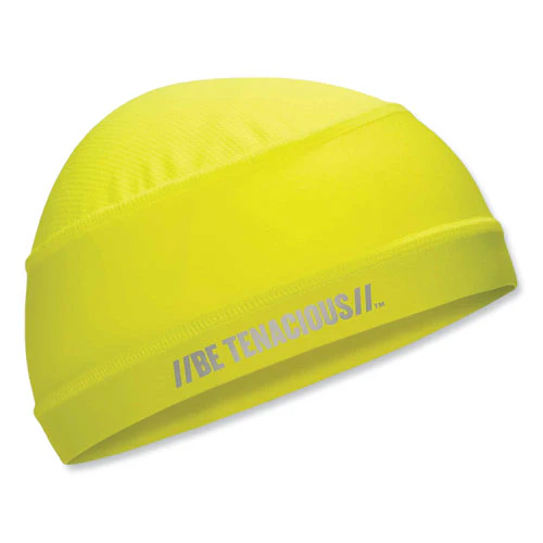 Chill-its 6632 Performance Knit Cooling Skull Cap, Polyester/spandex, One Size Fits Most, Lime, Ships In 1-3 Business Days - Image 1