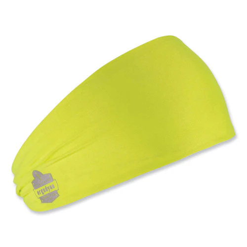 Chill-its 6634 Performance Knit Cooling Headband, Polyester/spandex, One Size Fits Most, Lime, Ships In 1-3 Business Days - Image 1