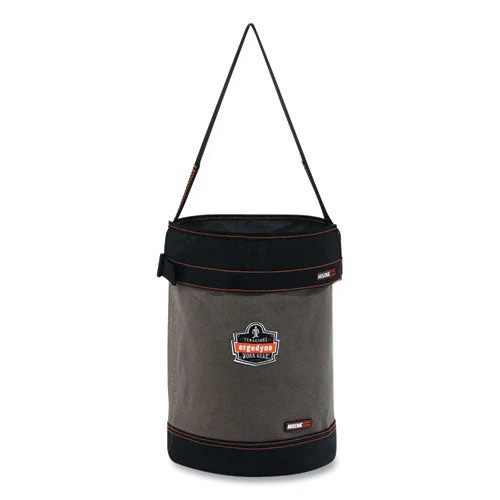 Arsenal 5930t Web Handle Canvas Hoist Bucket And Top, 150 Lb, Gray, Ships In 1-3 Business Days - Image 1