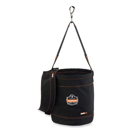 Arsenal 5970t Swiveling Hook Nylon Hoist Bucket + Top, 100 Lb, Black, Ships In 1-3 Business Days - Image 1