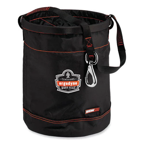 Arsenal 5970 Swiveling Hook Nylon Hoist Bucket, 100 Lb, Black, Ships In 1-3 Business Days - Image 1