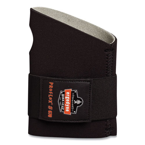 Proflex 670 Ambidextrous Single Strap Wrist Support, Large, Fits Left/right Hand, Black, Ships In 1-3 Business Days - Image 1