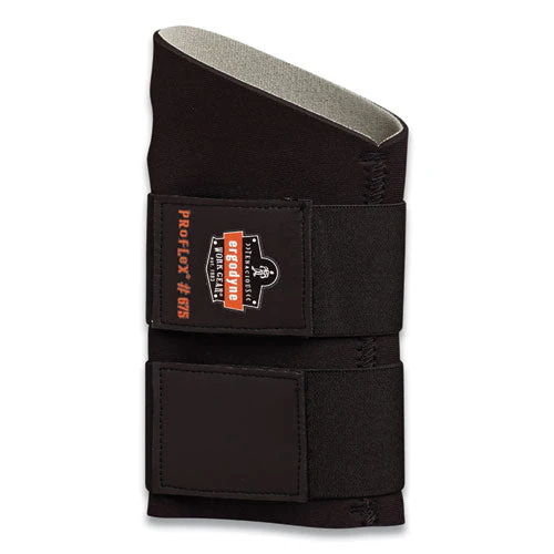 Proflex 675 Ambidextrous Double Strap Wrist Support, Small, Fits Left Hand/right Hand, Black, Ships In 1-3 Business Days - Image 1