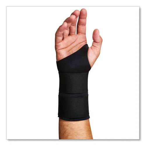 Proflex 675 Ambidextrous Double Strap Wrist Support, Small, Fits Left Hand/right Hand, Black, Ships In 1-3 Business Days - Image 3