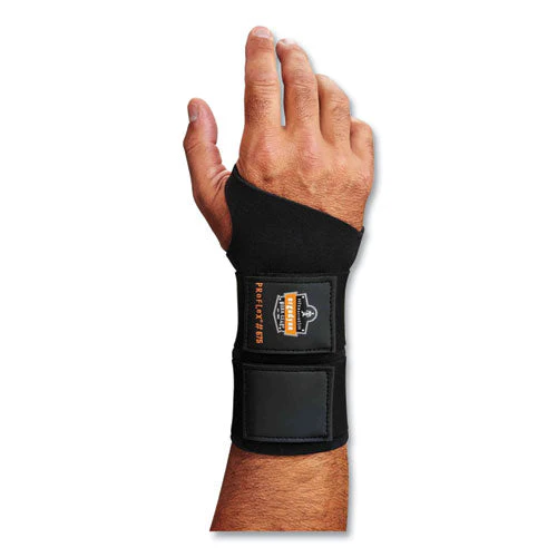 Proflex 675 Ambidextrous Double Strap Wrist Support, Large, Fits Left/right Hand, Black, Ships In 1-3 Business Days - Image 3