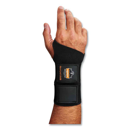 Proflex 675 Ambidextrous Double Strap Wrist Support, X-large, Fits Left/right Hand, Black, Ships In 1-3 Business Days - Image 2