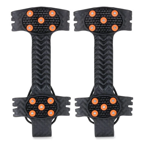 Trex 6310 Adjustable Slip-on Ice Cleats, Large, Black, Pair, Ships In 1-3 Business Days - Image 1