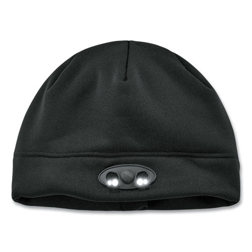 N-ferno 6804 Skull Cap Winter Hat With Led Lights, One Size Fits Mosts, Black, Ships In 1-3 Business Days - Image 1