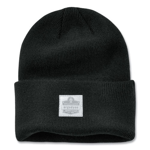N-ferno 6806 Cuffed Rib Knit Winter Hat, One Size Fits Most, Black, Ships In 1-3 Business Days - Image 1