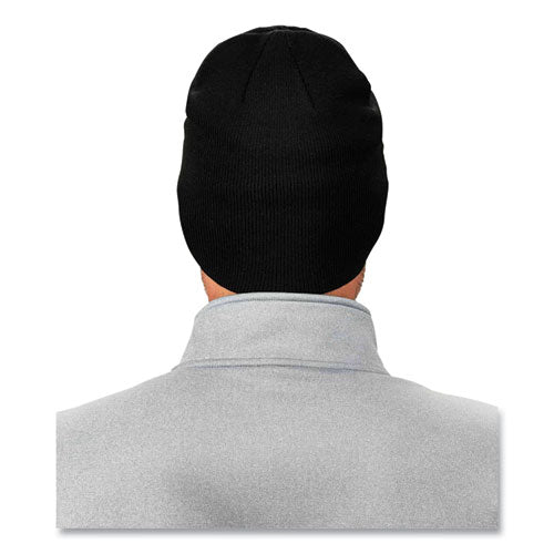 N-ferno 6812 Rib Knit Beanie, One Size Fits Most, Black, Ships In 1-3 Business Days - Image 3