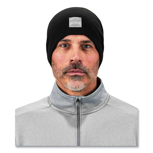 N-ferno 6812 Rib Knit Beanie, One Size Fits Most, Black, Ships In 1-3 Business Days - Image 2