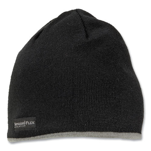 N-ferno 6818 Knit Winter Hat Fleece Lined, One Size Fits Most, Black, Ships In 1-3 Business Days - Image 1