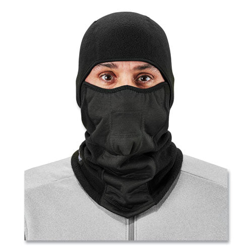 N-ferno 6823 Hinged Balaclava Face Mask, Fleece, One Size Fits Most, Black, Ships In 1-3 Business Days - Image 2
