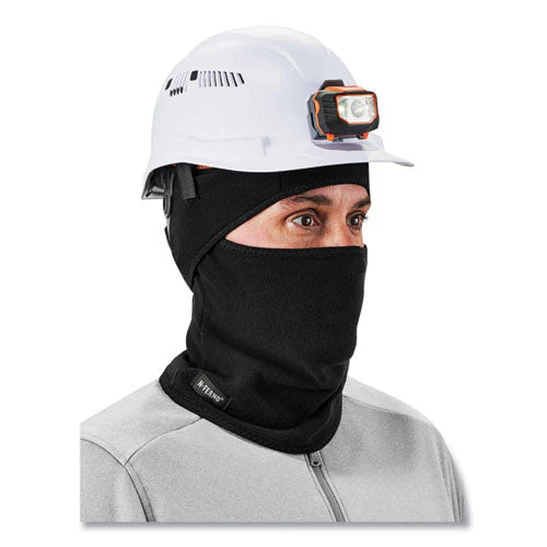 N-ferno 6826 2-piece Fleece Balaclava Face Mask, One Size Fits Most, Black , Ships In 1-3 Business Days - Image 2