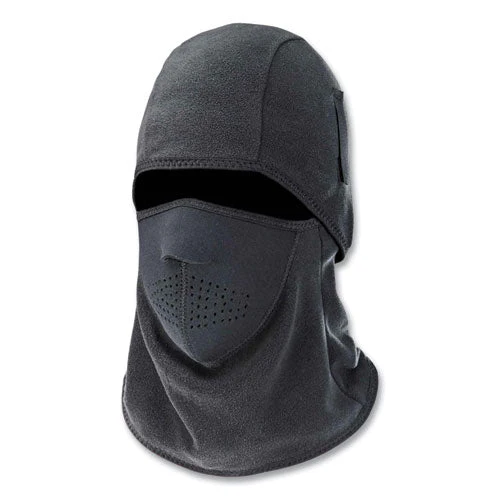 N-ferno 6827 2-piece Fleece Neoprene Balaclava Face Mask, One Size Fits Most, Black, Ships In 1-3 Business Days - Image 1