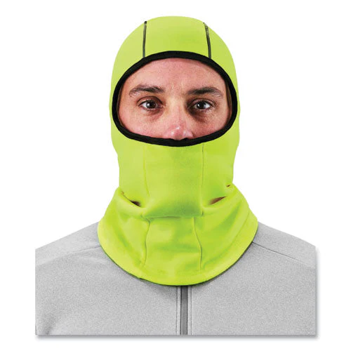 N-ferno 6821 Fleece Balaclava Face Mask, One Size Fits Most, Lime, Ships In 1-3 Business Days - Image 3