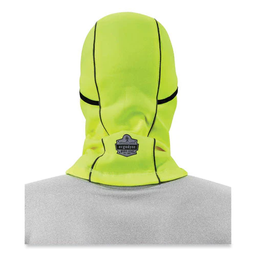 N-ferno 6823 Hinged Balaclava Face Mask, Fleece, One Size Fits Most, Lime, Ships In 1-3 Business Days - Image 3