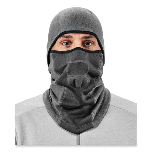 N-ferno 6823 Hinged Balaclava Face Mask, Fleece, One Size Fits Most, Gray, Ships In 1-3 Business Days - Image 3