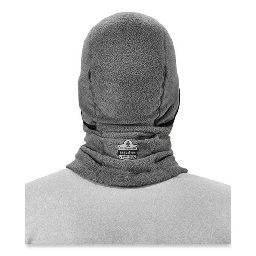 N-ferno 6823 Hinged Balaclava Face Mask, Fleece, One Size Fits Most, Gray, Ships In 1-3 Business Days - Image 2