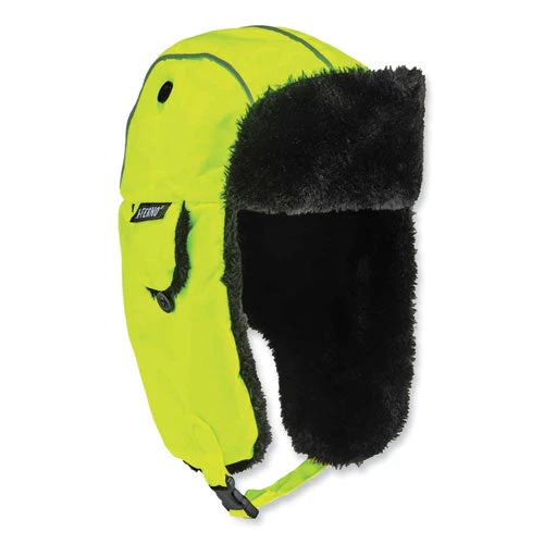 N-ferno 6802 Classic Trapper Hat, Small/medium, Lime, Ships In 1-3 Business Days - Image 1
