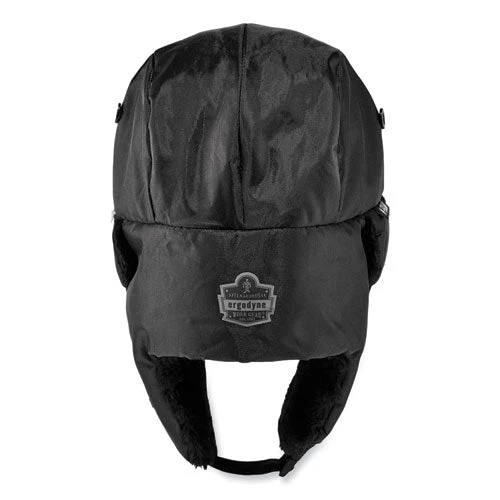 N-ferno 6802z Zippered Trapper Hat, Large/x-large, Black, Ships In 1-3 Business Days - Image 3