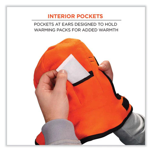 N-ferno 6878 3-layer Winter Liner + Mouthpiece Kit, Fleece/neoprene/polyester, One Size, Black, Ships In 1-3 Business Days - Image 3
