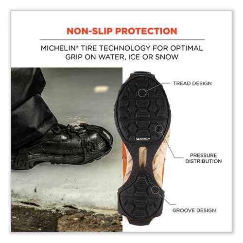 Trex 6325 Spikeless Traction Devices, Medium (men's Size 8 To 11), Black, Pair, Ships In 1-3 Business Days - Image 2