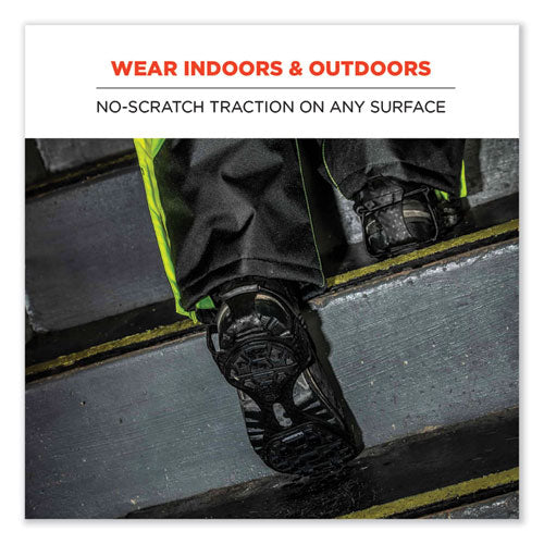 Trex 6325 Spikeless Traction Devices, Large (men's Size 8 To 11), Black, Pair, Ships In 1-3 Business Days - Image 3