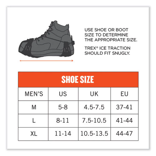 Trex 6325 Spikeless Traction Devices, X-large, Black, Pair, Ships In 1-3 Business Days - Image 2