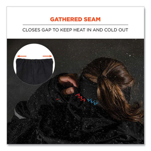 N-ferno 6960 Fleece Neck Gaiter, Fleece, One Size Fits Most, Black, Ships In 1-3 Business Days - Image 3