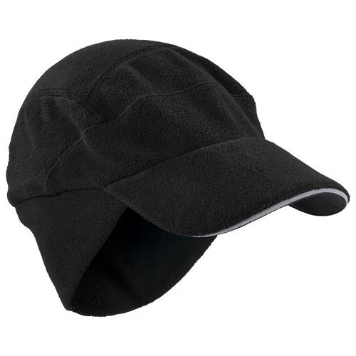 N-ferno 6807 Winter Baseball Cap With Ear Flaps, One Size Fits Most, Black, Ships In 1-3 Business Days - Image 1