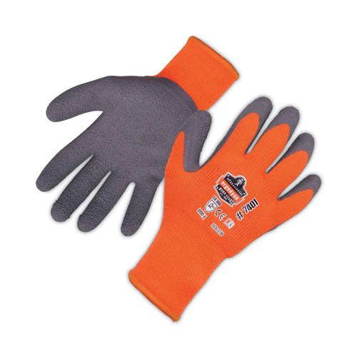 Proflex 7401 Coated Lightweight Winter Gloves, Orange, X-large, Pair, Ships In 1-3 Business Days - Image 1