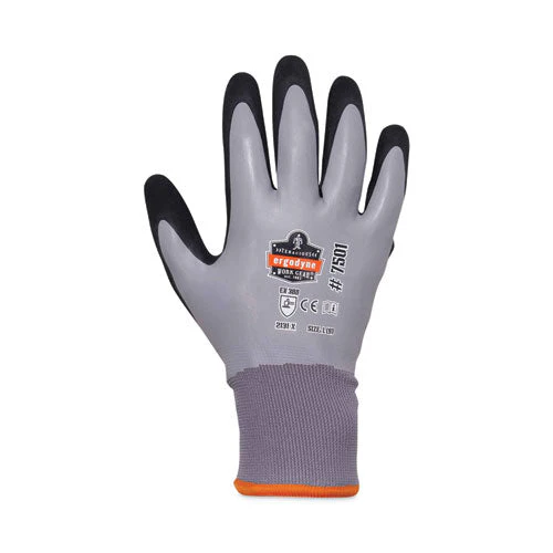 Proflex 7501 Coated Waterproof Winter Gloves, Gray, Large, Pair, Ships In 1-3 Business Days - Image 3