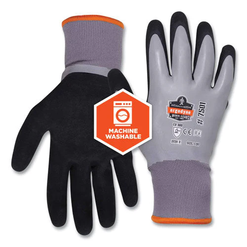 Proflex 7501 Coated Waterproof Winter Gloves, Gray, 2x-large, Pair, Ships In 1-3 Business Days - Image 3