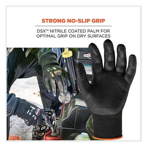 Proflex 7001-case Nitrile Coated Gloves, Black, 2x-large, 144 Pairs/carton, Ships In 1-3 Business Days - Image 3